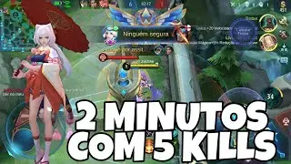 MINHA KAGURA NAS RANKEDS | MOBILE LEGENDS