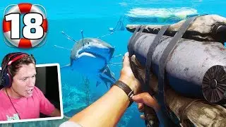 Stranded Deep - Part 18 - FIRST SHARK KILL!