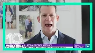 Suspended Hillsborough State Attorney Andrew Warren vows to fight DeSantis' 'abuse of power'