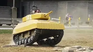Mini Tank Paintball Battle for Two with Red Letter Days