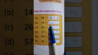 write the expanded form in maths