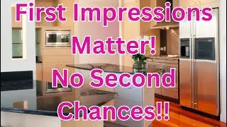 First impressions matter in Real Estate!!