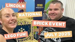 Our First Time at the National Brick Event Lincoln! LEGO Heaven! | Holmes at Heart