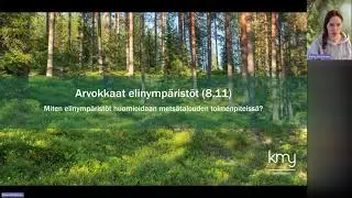 Luotu-hankkeen PEFC-sertifiointiwebinaari; luonnonhoito