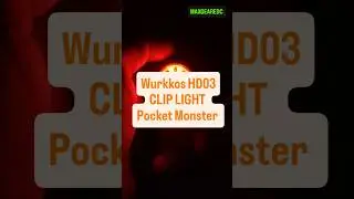 Wurkkos HD03 clip flashlight&nbsp;| RGB modes in the dark
