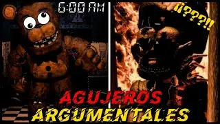 Agujeros de Guión en FNaF #1 || Five Nights At Freddy's | FNaF