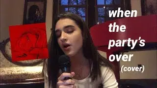 when the party&rsquo;s over (cover) w/ my dad
