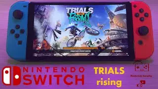 Trials Rising Nintendo Switch Oled gameplay! 4k60