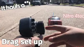 Traxxas Nitro 4tec - Drag set up