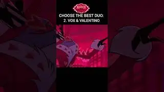 CHOOSE THE BEST DUO IN HAZBIN HOTEL #hazbinhotel #music #shorts