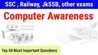 Top 50 computer Awareness MCQ | computer mcq for jkssb #Jkssb #SSC #Bank