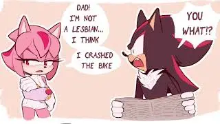 Dark Rider Accident | Sonic Comic Dub