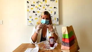 Helen She Eating a Hamburger &ndash; tribute to Andy Warhol Eating a Hamburger