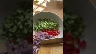 Beautiful Turkish Style Couscous Salad #fyp #couscoussalad #salad #food