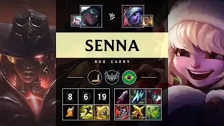 Senna ADC vs Tristana - BR Challenger Patch 25.14