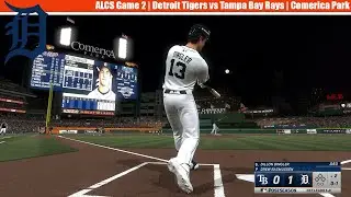 MLB The Show 25 | Detroit Tigers vs Tampa Bay Rays | ALCS Game 2