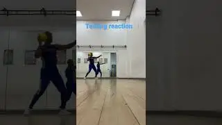 Exercise to testing your reaction with ex professional boxer Kelton Mckenzie #reactionchallenge