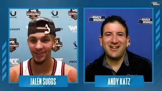 Jalen Suggs recaps Gonzaga's comeback win for the WCC title