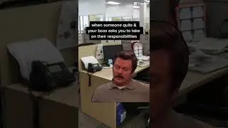 The Problem Is You Can't Actually Say This #work #parksandrecreation #burnout