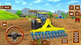 Modern Tractor Farming Driving Simulator 3D - New Tractor Games - Android Gameplay