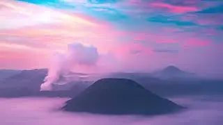 Mt Bromo Sunrise, Indonesia 4K Timelapse