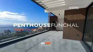 Video Tour: Experience the Beauty of This 4-Bedroom Penthouse in Funchal with Stunning Sea Views!