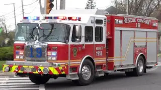 East Greenwich Township Fire Rescue Rescue 1918 Responding