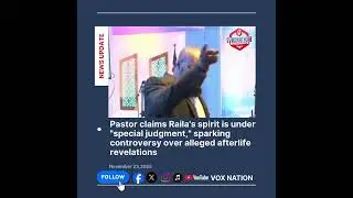 Pastor claims Raila's spirit is under 