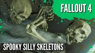 Funny Skeleton Clips - Fallout 4 Gameplay Clips Compilation