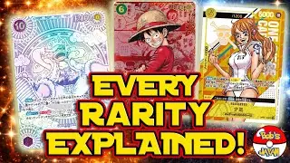 Every One Piece Card Game Rarity Explained (From Common to the RAREST Cards)