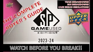 2023-24 SP Game Used  Hockey - Buyer's Guide! Investment Info & Case Break Simulations