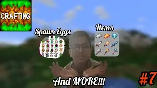 CUSTOM Items,Spawn Eggs AND MORE!!!!! | Crafting and Building #7 | A.G Games