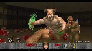 Doom II - MFG38's rocket/berserk challenge (Blind UV-MAX)