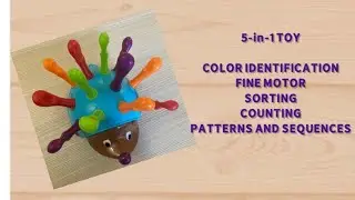 Learning Resources Spike - Sensory and Fine Motor Hedgehog Toy