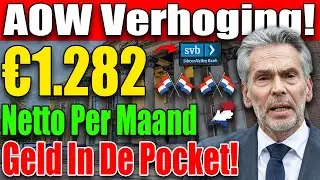 📈 AOW Oktober 2025: Alleenstaanden Ontvangen Nu &euro;1.282 Netto &ndash; Geld in de Pocket! 💰