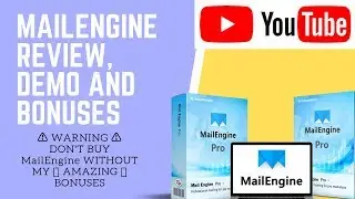 MailEngine Review ⚠️ WARNING ⚠️ DON'T BUY MailEngine WITHOUT MY 👷 AMAZING 👷 BONUSES