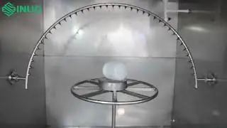IEC60598-1 IPX1~4 Vertical Water Drip And Spray Water Ingress Protection Test Chamber
