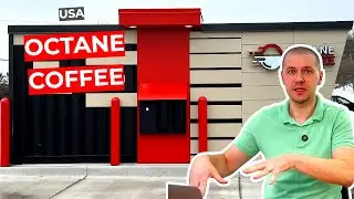 Octane Coffee - Coffee Robot Robot Barista Robo Drivethru USA (Wisconsin, Drive Through)