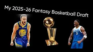 My 2025-26 ESPN Fantasy 🏀 Basketball Draft 🚨LIVE🚨
