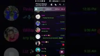 How to lock 🔐 a conversation with in FM Whatsapp