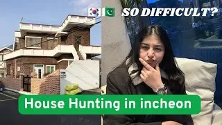 House Hunting in South korea || Busan to incheon for finding home.How forigner students find room
