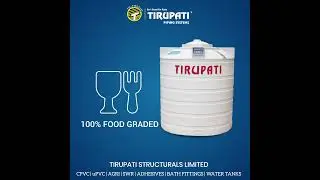 TSL Tirupati 5 layer Storage water tank