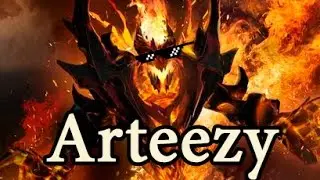 Arteezy Shadow Fiend special delivery into Rampage
