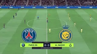 PSG vs Al Nassr HIGHLIGHTS, ft- MESSI, RONALDO, NEYMAR, MBAPPE | FIFA Gameplay | Z Pro gaming