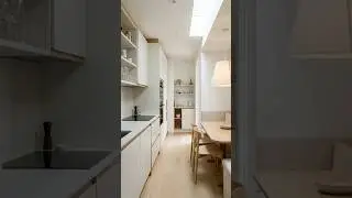 Cocina estilo minimalista ❤️ #interiordesign #shorts #construction #casa #amazing