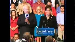 1 of 2 - Governor Palin Introduced as VP - Dayton OH - August 29 2008