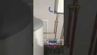 Монтаж котла Эван Expert и водонагреватель Nibe