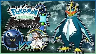 Live Shiny Hunting ALPHA EMPOLEON Race vs. @GagePerez ! | Pok&eacute;mon Legends Arceus