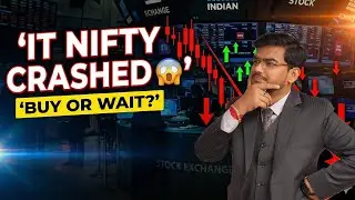 STOCK MARKET LIVE : Is This the Right Time to Invest? Why IT Sector Is Falling | MARKET UPDATE||