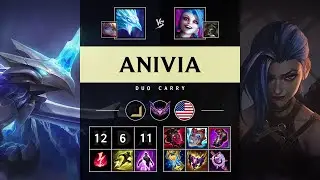 Anivia Carry vs Jinx - NA Master Patch 25.20